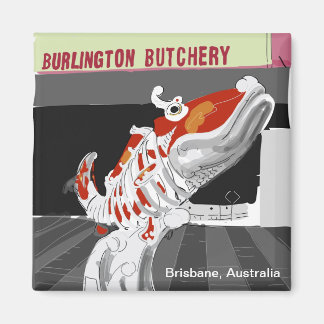 Imán Brisbane Chinatown Town Magnet