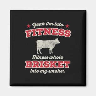 Imán Brisket De Fitness En Mi Funny Grill Bbq Mea