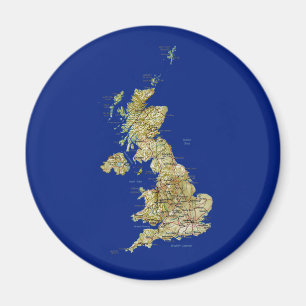 Imán BRITÁNICO del mapa