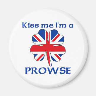 Imán Británico personalizado me besa, lo sé