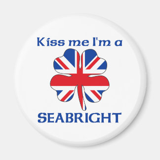 Imán Británico personalizado me besa, soy marinero