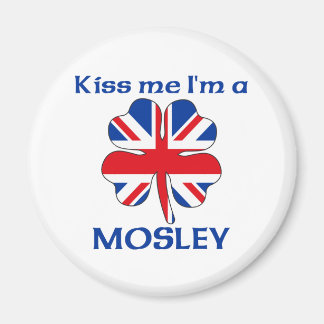 Imán Británico personalizado me besa, soy Mosley