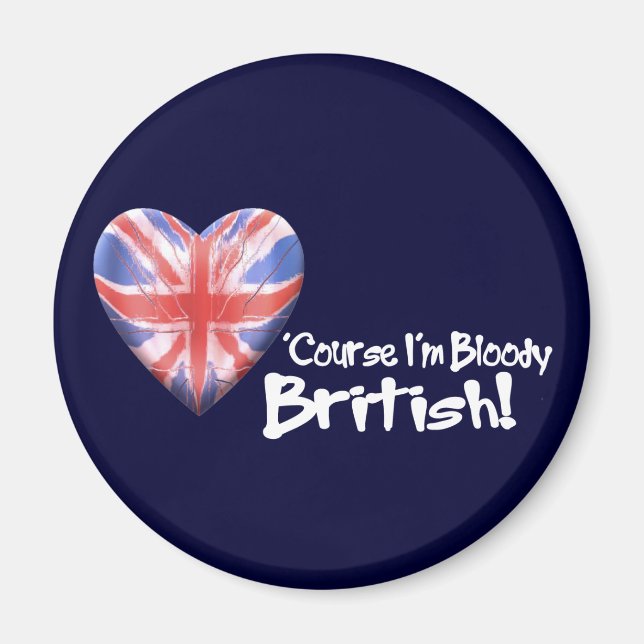 Imán Británico Sangriento (Frente)