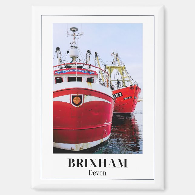 Imán Brixham, Devon, Inglaterra (Anverso)