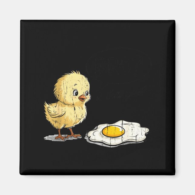 Imán Bro Is That You, Funny Chick And Egg  (Frente)