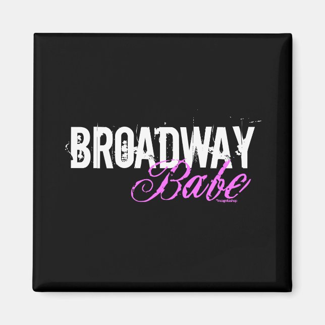 Imán Broadway Babe (Frente)
