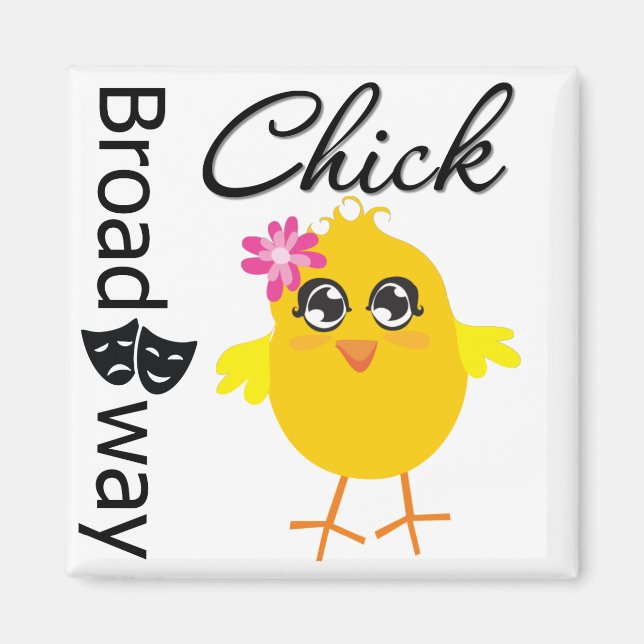 Imán Broadway Chick (Frente)