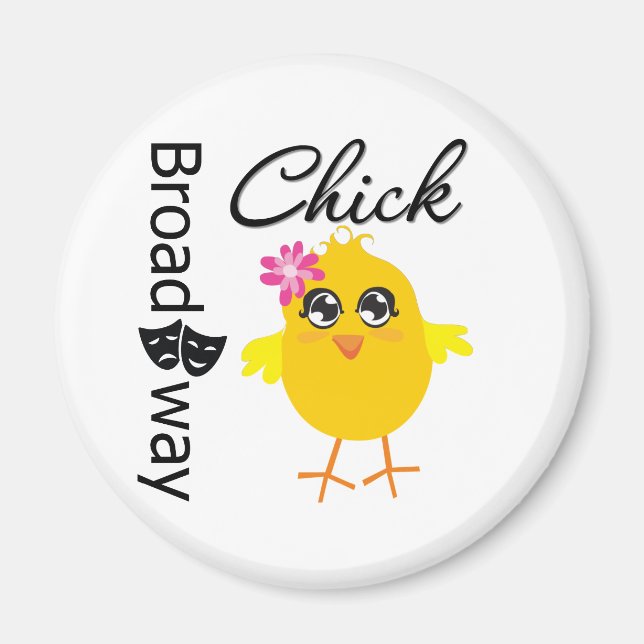 Imán Broadway Chick (Frente)