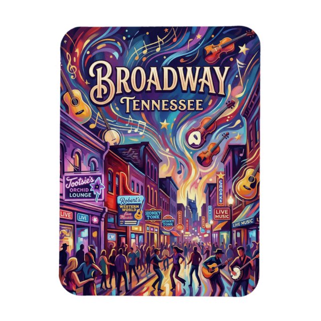 Imán Broadway Tennessee (Vertical)