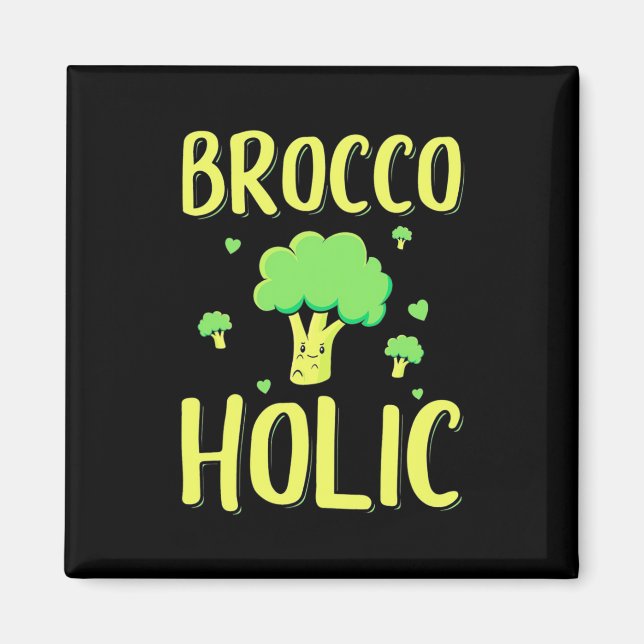 Imán Brocco Holic vegetariano (Frente)