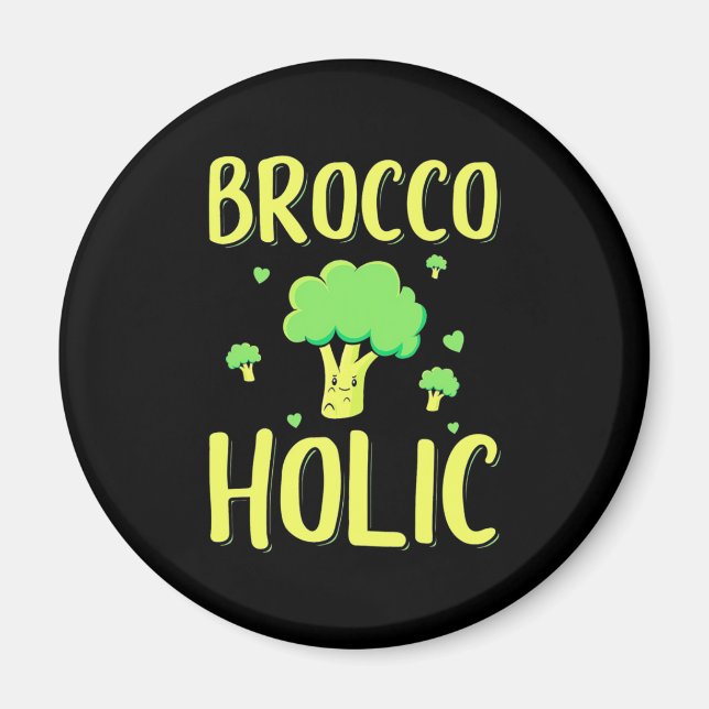 Imán Brocco Holic vegetariano (Frente)