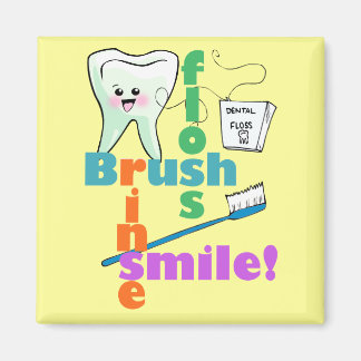 Imán Brocha de broche Rinse SMILE