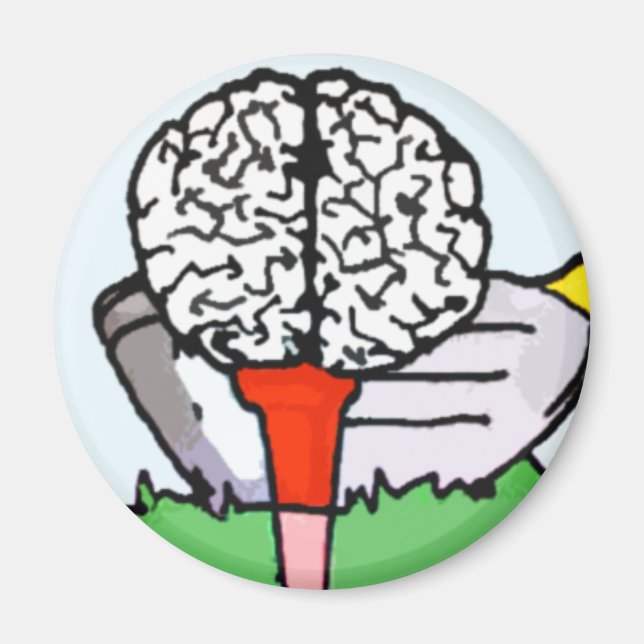 Imán Brolf: ¡Brain Golf! (Frente)