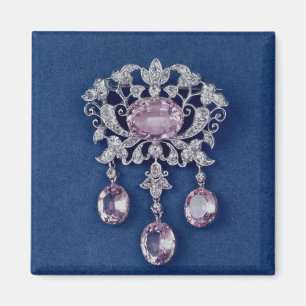 Imán Brooch en forma de flor, c.1780