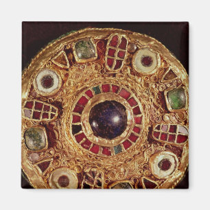 Imán Brooch redondo