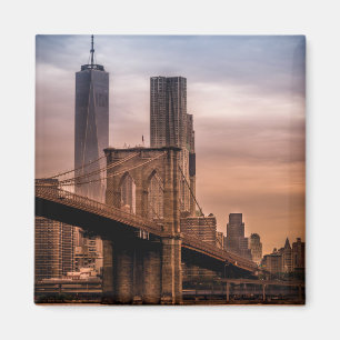 Imán Brooklyn Bridge  kitchen magnet