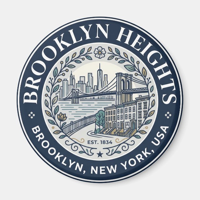 Imán Brooklyn Heights, Brooklyn, Nueva York, EE. UU. EE (Frente)
