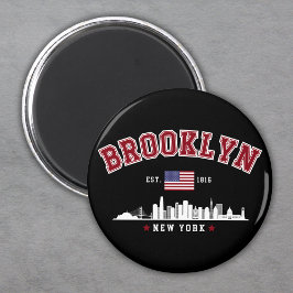 Imán Brooklyn Ney York Est 1816