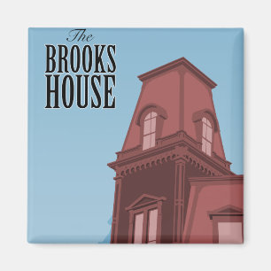 Imán Brooks House Magnet