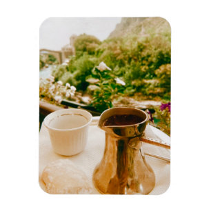 Imán Brote de café bosnio en Mostar