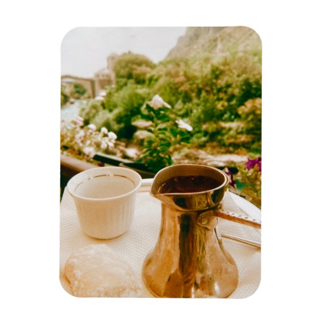 Imán Brote de café bosnio en Mostar (Vertical)