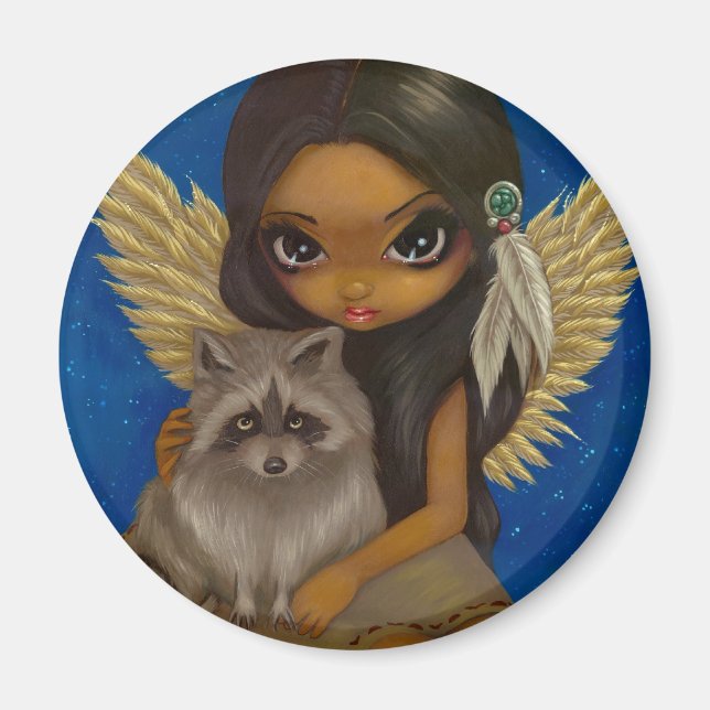 Imán "Brother Raccoon" Magnet (Frente)