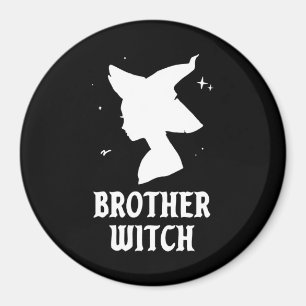 Imán Brother Witch Funny Spooky Mateo Halloween