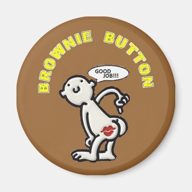 IMÁN BROWNIE BUTTON (Frente)