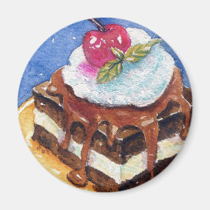 Imán Brownie decadente