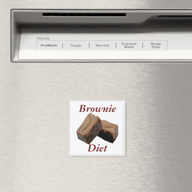 Imán Brownie Diet Magnet (In situ (lavavajillas))