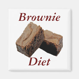 Imán Brownie Diet Magnet