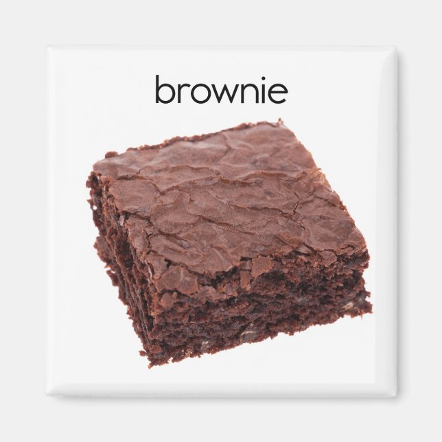 Imán Brownie Refrligerator Magnet (Frente)