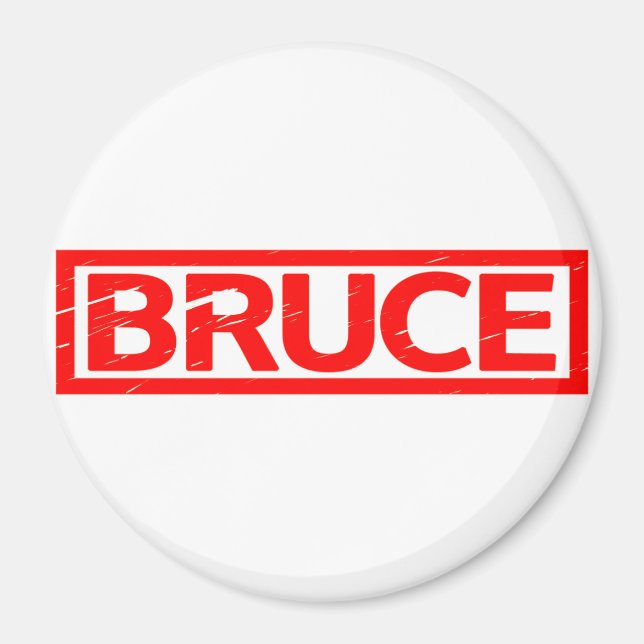 Imán Bruce Stamp (Frente)