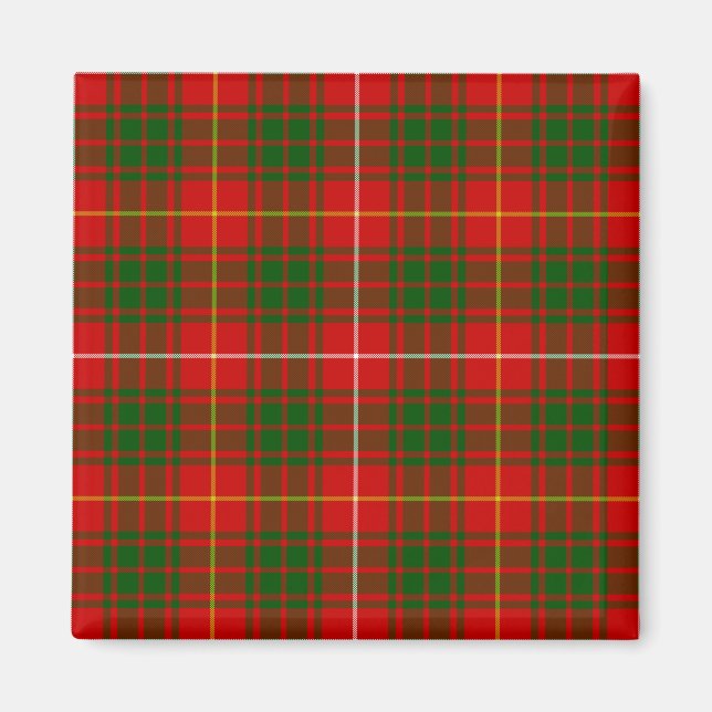 Imán Bruce tartan green plon (Frente)