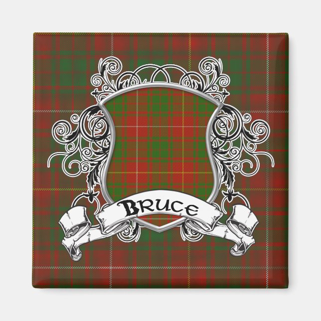 Imán Bruce Tartan Shield (Frente)