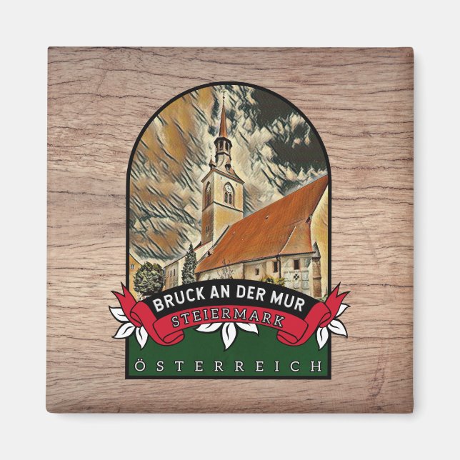 Imán Bruck an der Mur Steiermark Österreich (Frente)