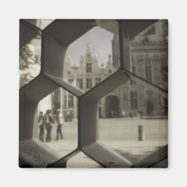 Imán Brugge Burg Magnet (Frente)