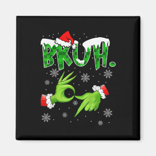 Imán Bruh 67 Seis Siete 6 7 Meme Navidad Divertido Gen