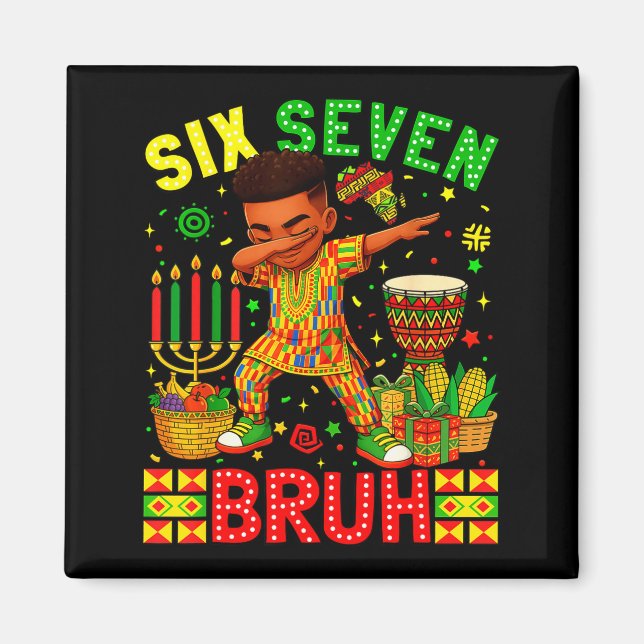 Imán Bruh American Black History 67 Seven African Dabbi (Frente)