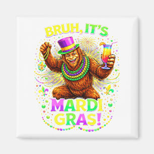 Imán Bruh es mardi gras bigfoot fiesta de carnaval
