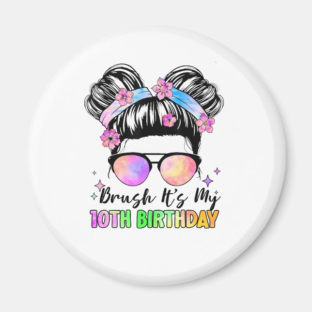 Imán Bruh es mi décimo cumpleaños, 10 años (Frente)