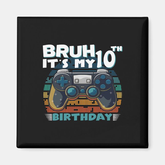 Imán Bruh es mi video de Guay de 10 años (Frente)
