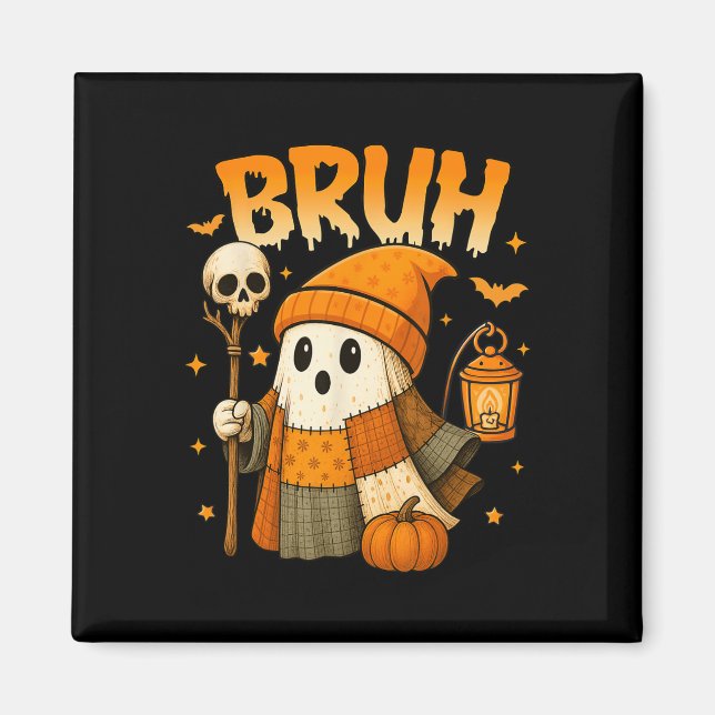 Imán Bruh Ghost Halloween Platwork Ghost Trick O (Frente)