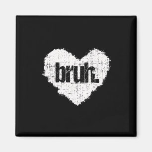 Imán Bruh Meme Divertido diciendo Bro Saludar a los ado