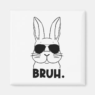 Imán Bruh Meme Easter Day Gracioso Bunny Eggys Adolesce