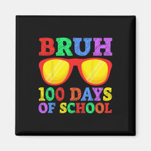 Imán Bruh, son 100 días de escuela, niños de sol