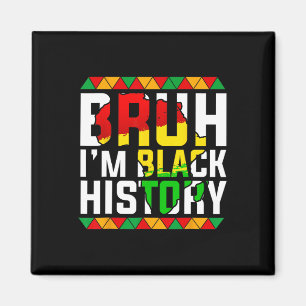 Imán Bruh soy mapa de África de la historia negra melan