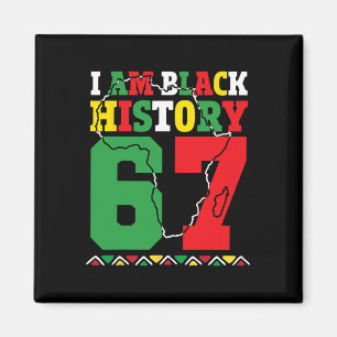 Imán Bruh Soy Mes de la Historia Negra 67 Seis Siete Af