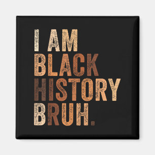 Imán Bruh soy mes de la historia negra melanina african