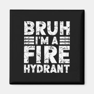 Imán Bruh, soy un Hyd de Fuego de Disfraces de Hielo de